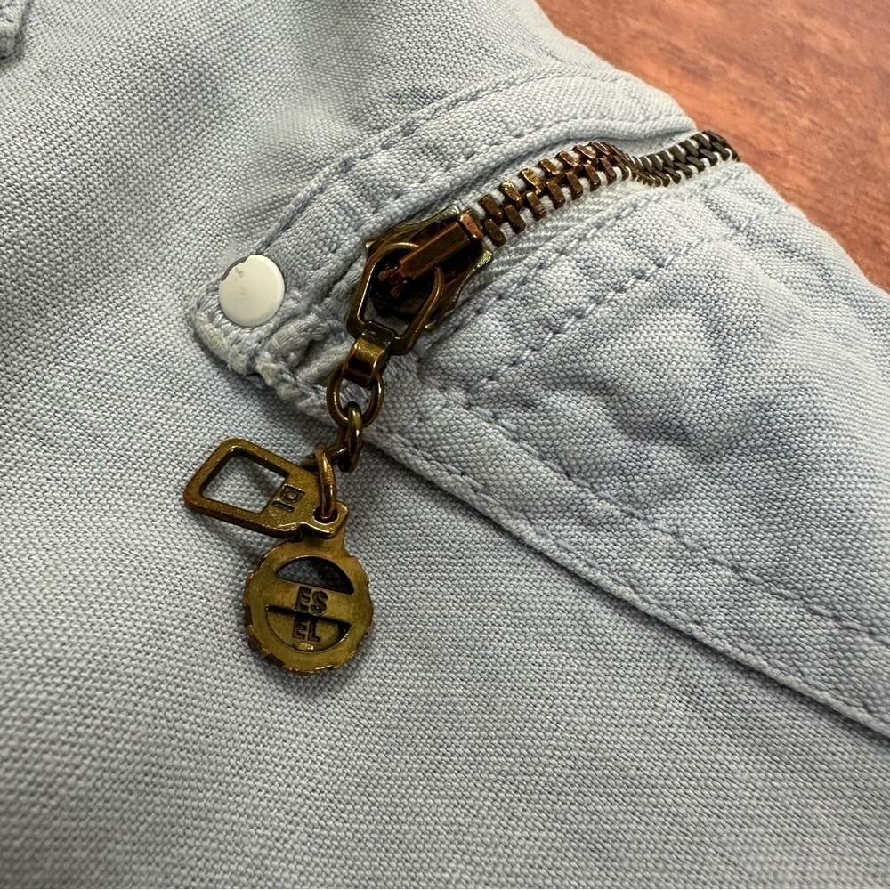 Diesel Linen and Metal Grommet Shorts